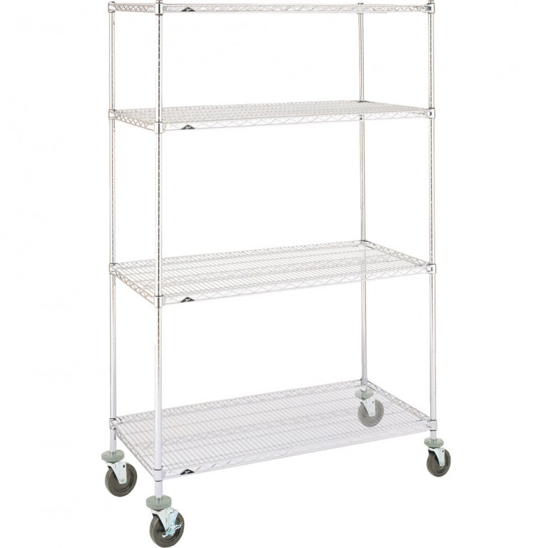 super_erecta_wire_shelf_wheels - Shelving Unlimited